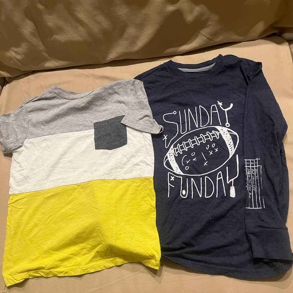 Shirt Bundle Boy Size 8 Cat & Jack / Old Navy